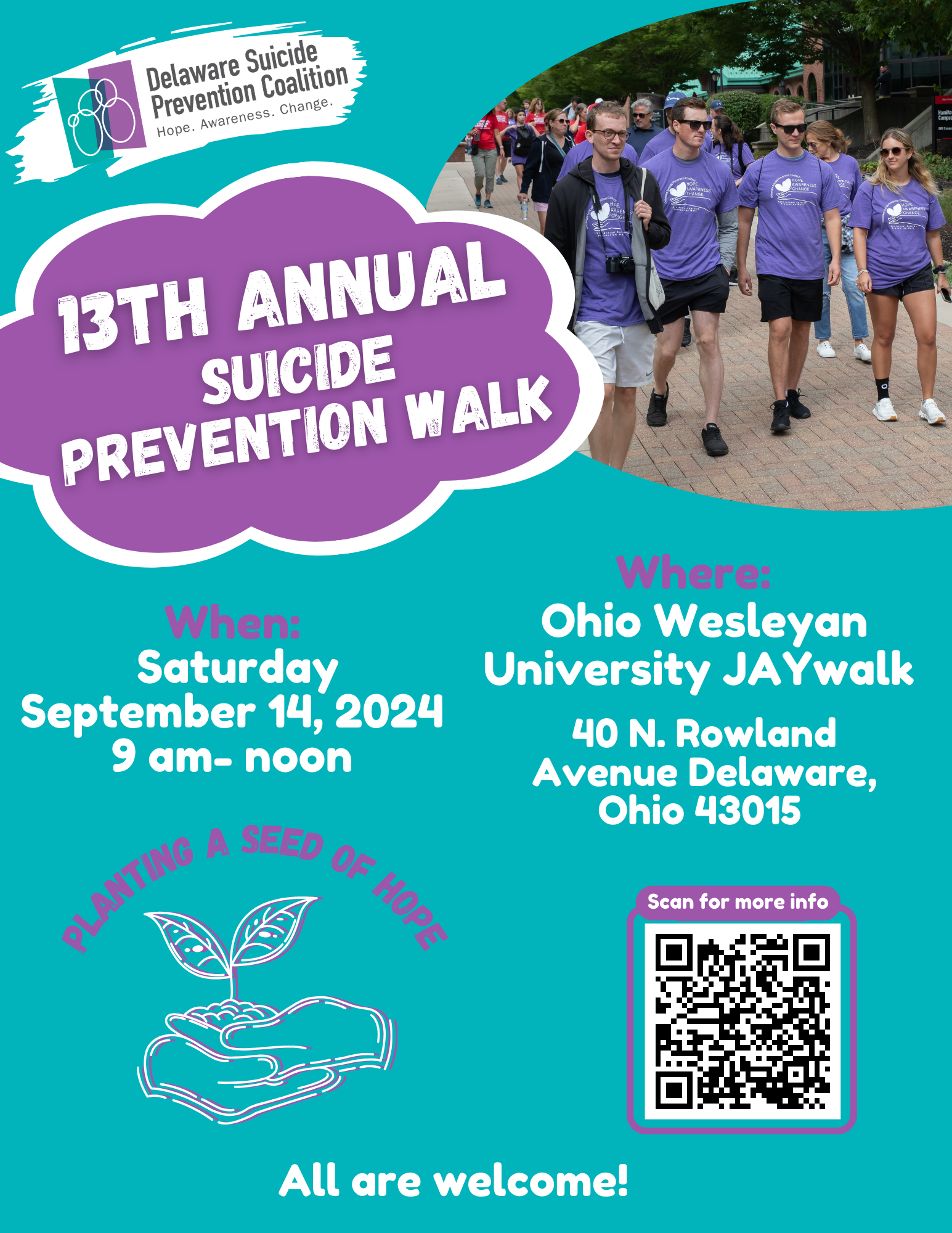 13th Annual Suicide Prevention Walk